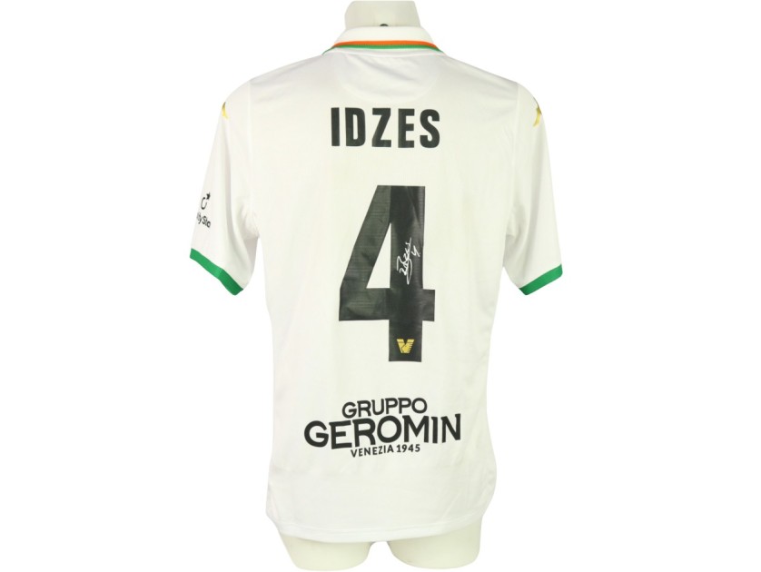 Idzes' Unwashed Signed Shirt, Pisa vs Venezia 2024