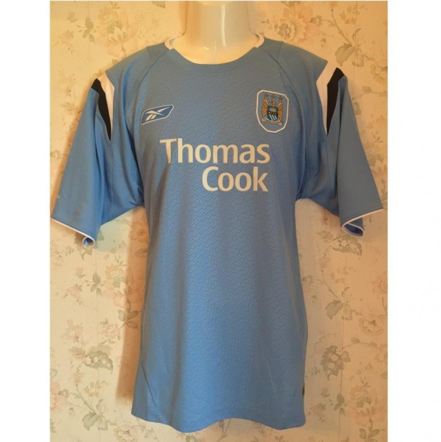 Man city store thomas cook shirt