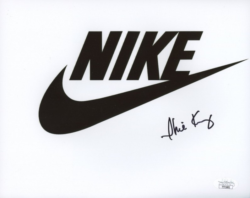 Phil Knight Signed Nike Photograph 