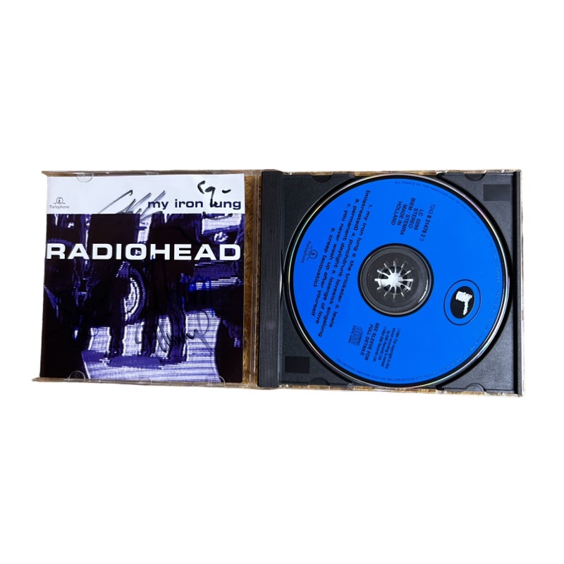 Radiohead Signed 'My Iron Lung' CD