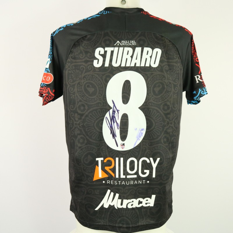 Sturaro's Unwashed Signed Shirt, Catania vs Monterosi Tuscia 2024