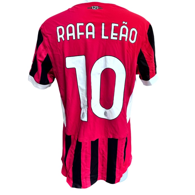 Leao's Match Shirt Lazio vs Milan 2024