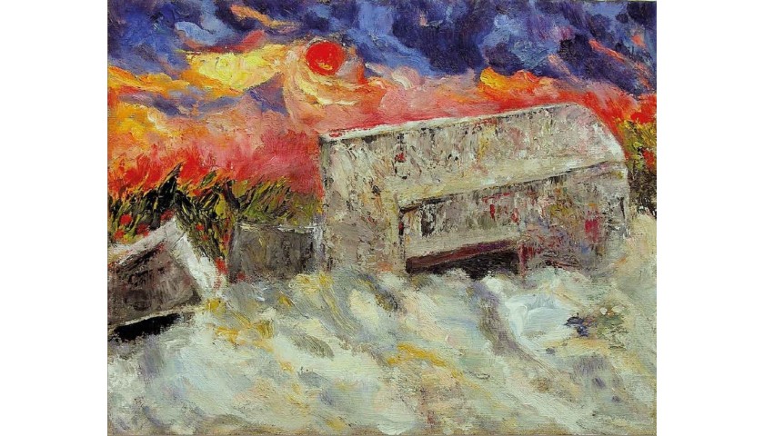 "Bunker sulle dune (le bare della guerra)" by Massimo Marchesotti