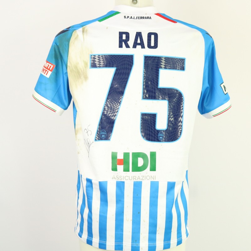 Rao's unwashed Signed Shirt, SPAL vs Arezzo 2024 