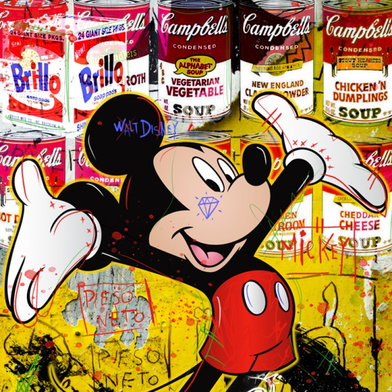 Mickey Warhol 2/10 by Piriongo