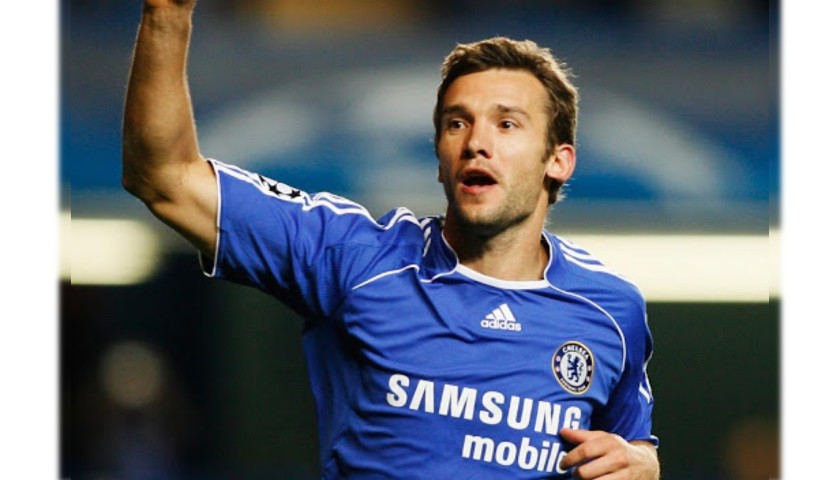 Shevchenko's Chelsea Signed Official Shirt, 2006/07 