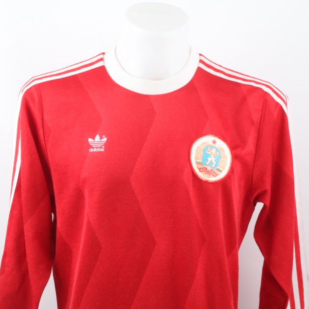 Bulgaria match worn shirt, 80s, #17