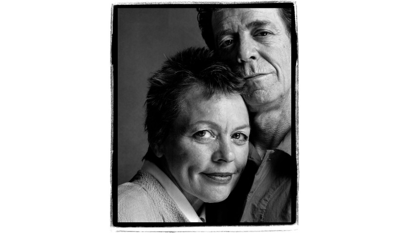 "Lou Reed and Laurie Anderson" - Photograph by Guido Harari
