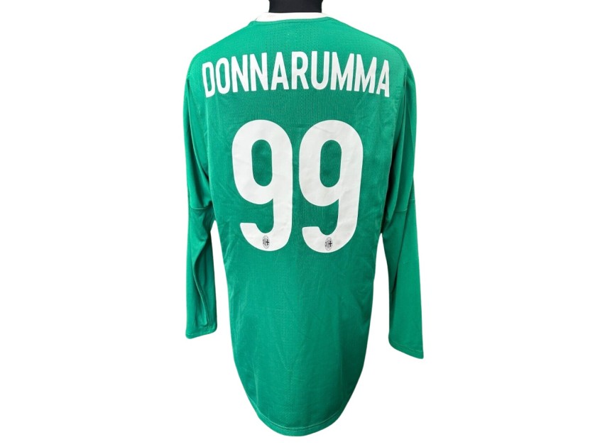 Donnarumma's Milan Issued Shirt, 2017/18