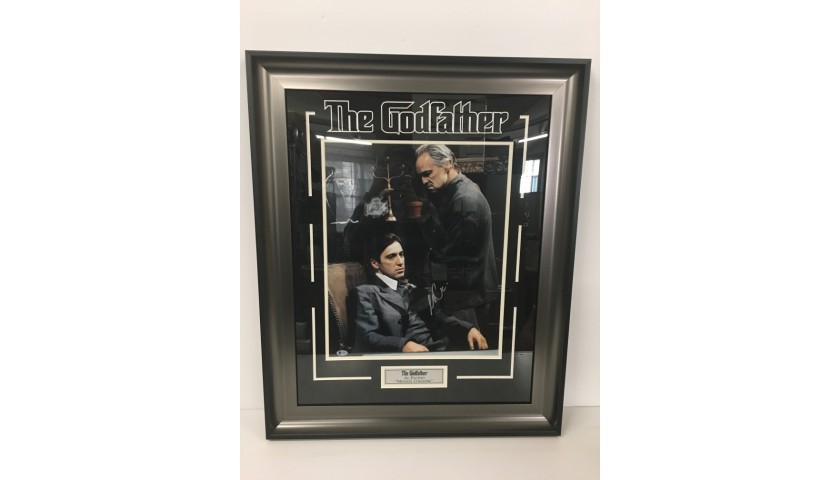 The Godfather Photograph Autographed by Al Pacino 