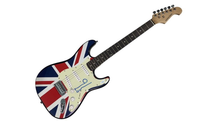 Noel Gallagher of Oasis Signed Guitar