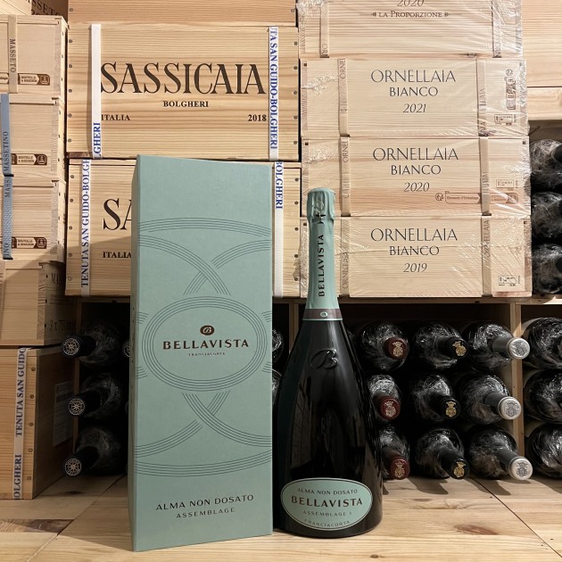 Alma Non Dosato Magnum Assemblage 1 Bellavista Franciacorta DOCG With Case