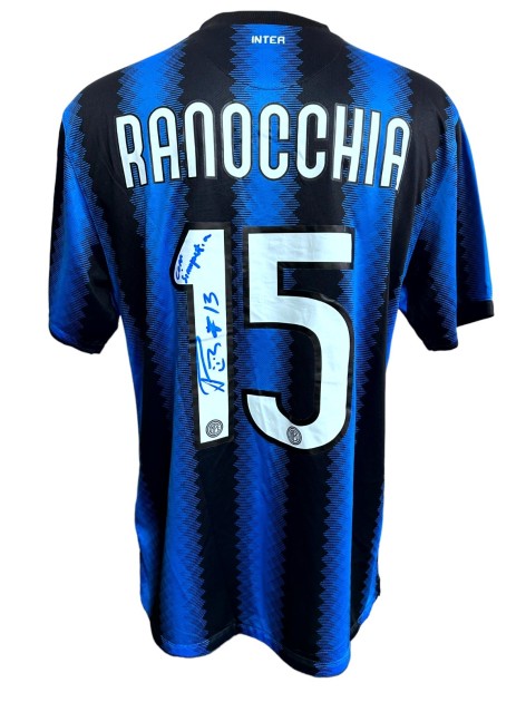 Ranocchia Official Inter Milan Signed Shirt, 2010/11