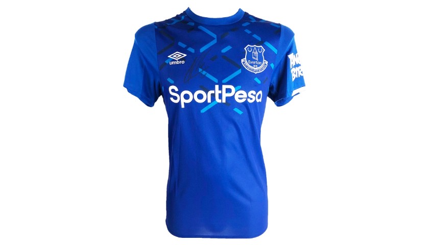 Allan Signed Shirt - Everton Icon