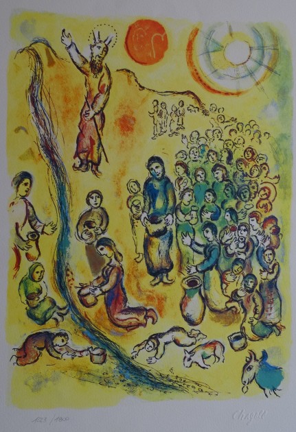 "Exodus" by Marc Chagall