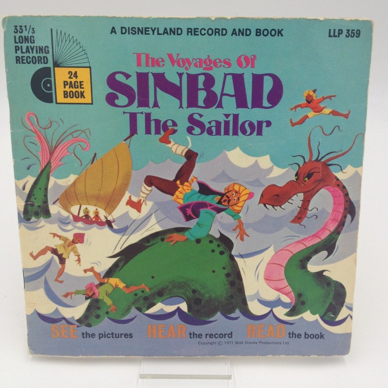 The voyages of Sinbad the sailor - Vinile Disney Records LLP365