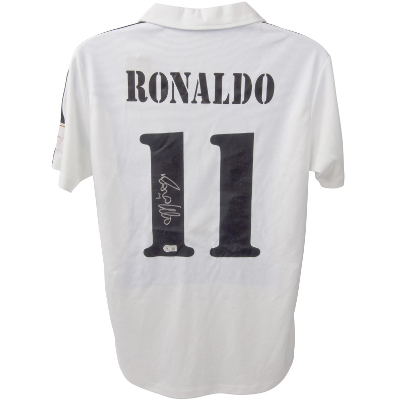 Ronaldo Nazario's Real Madrid Signed Replica Shirt