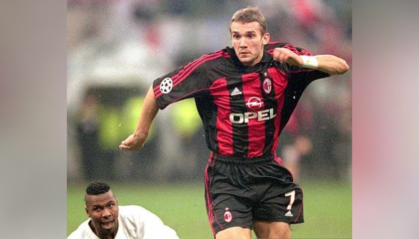 Shevchenko's Official Milan Signed Shirt, 2000/01 