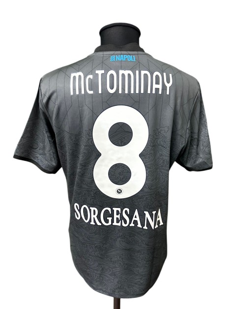 McTominay's Napoli vs Atalanta Issued Shirt, 2024