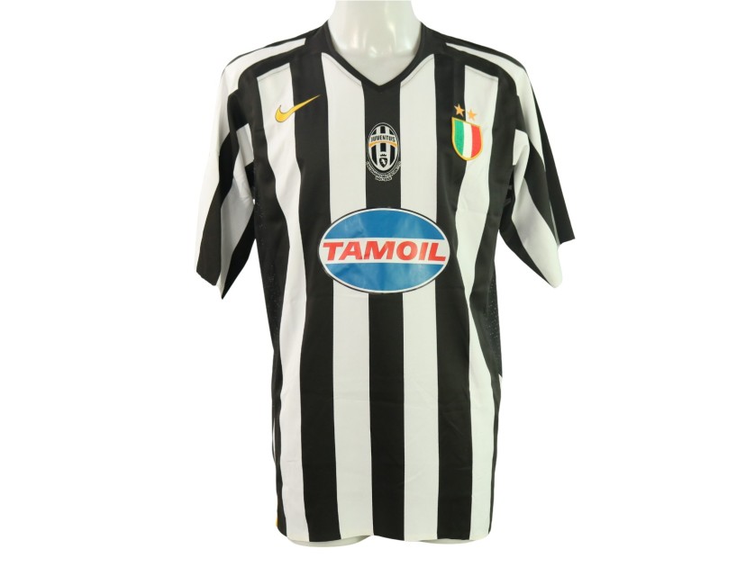 Blasi's Juventus Signed Match-Issued Shirt, 2005/06