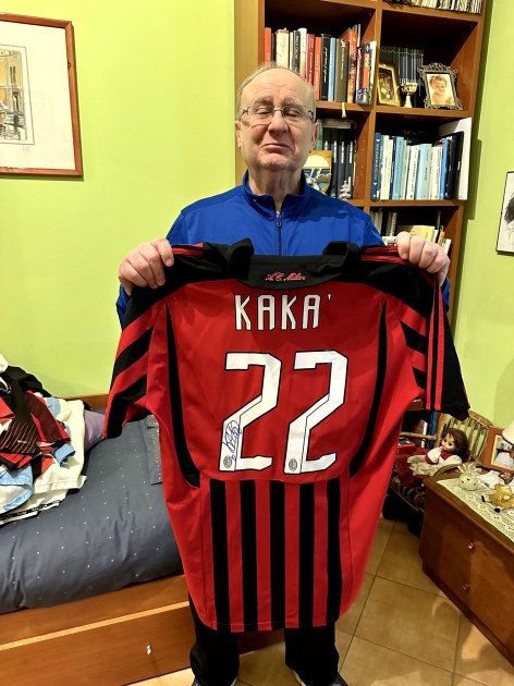 Kaka's Official Brazil Signed Shirt, 2002 - CharityStars