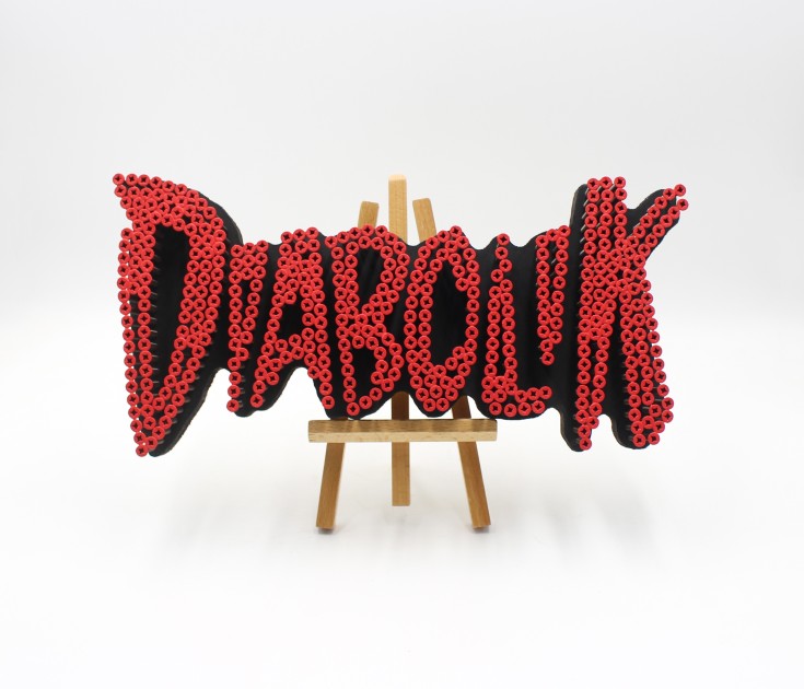"Diabolik" artwork by Alessandro Padovan
