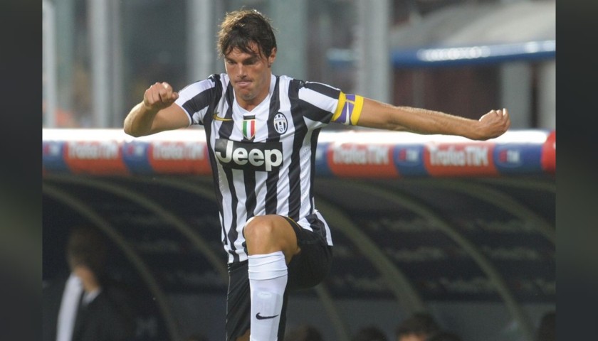 De Ceglie's Juventus Signed Match Shirt, 2013/14