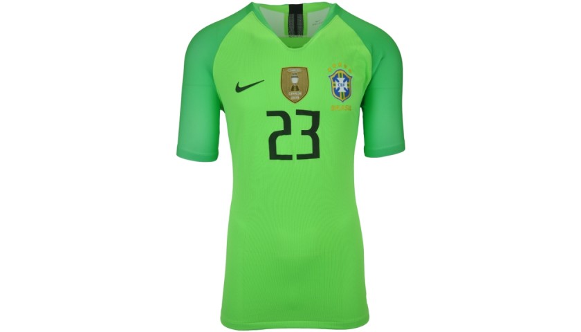 Brazil World Cup GK Goalkeeper Shirt Alisson Becker DN0679-010 – CDE