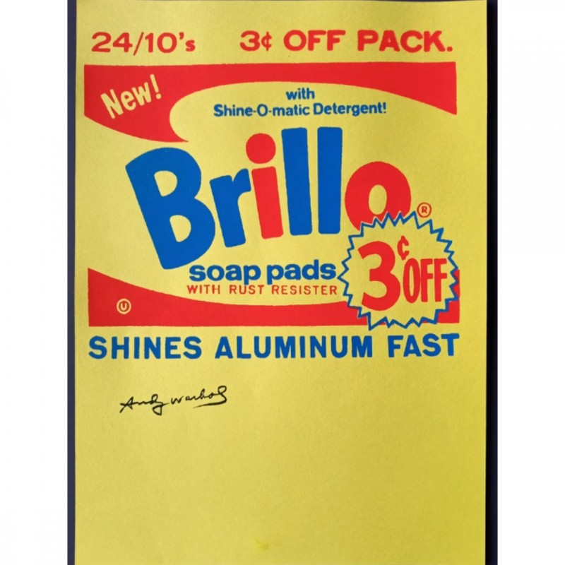 "Brillo Soap Pads" Silkscreen by Andy Warhol