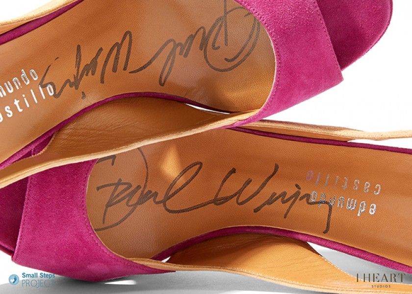 Oprah Winfrey's Autographed Edmundo Castillo Heels from her Personal Collection