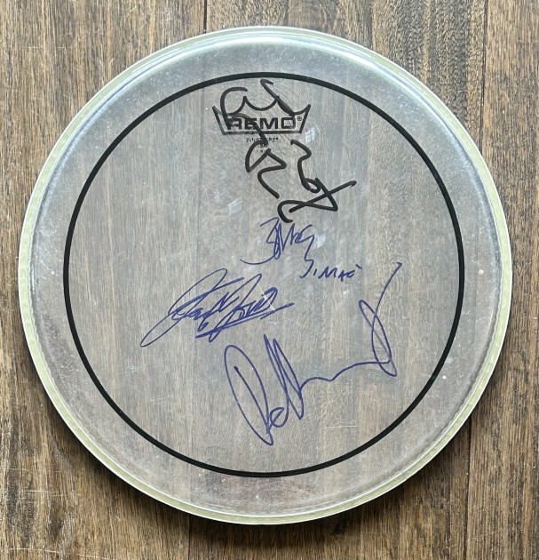 The Faces Signed Drumskin