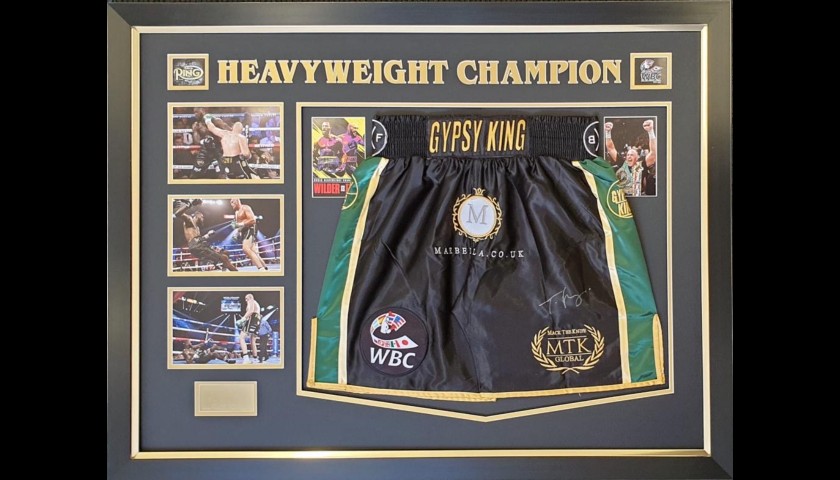 Tyson Fury Signed Trunks