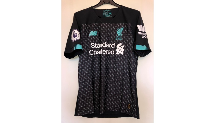 Salah's Liverpool Match Shirt, PL 2019/20