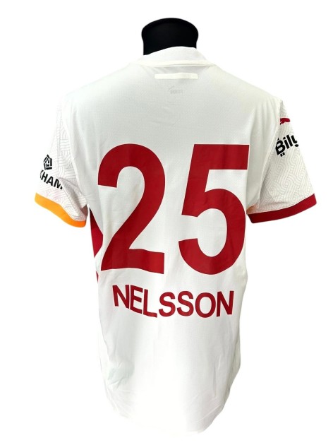 Maglia Nelsson Indossata Galatasaray vs Lecce, 2024