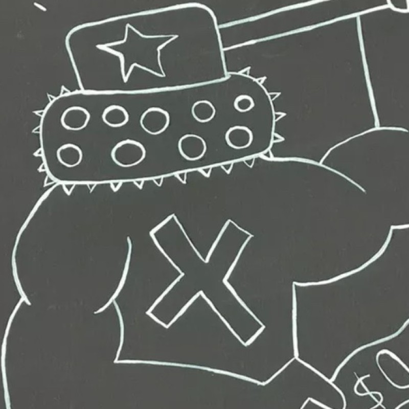 Disegno di Keith Haring (attributed)