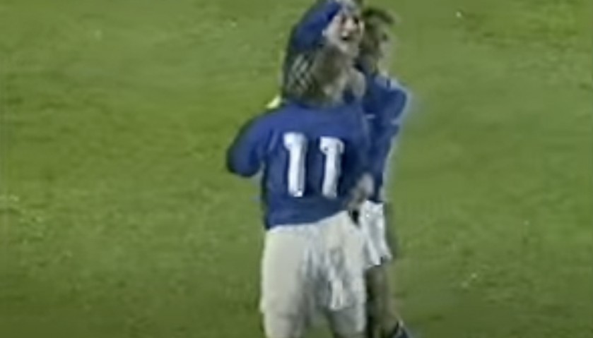 Giuseppe Signori's 1993 Italy Match Shirt vs Portugal