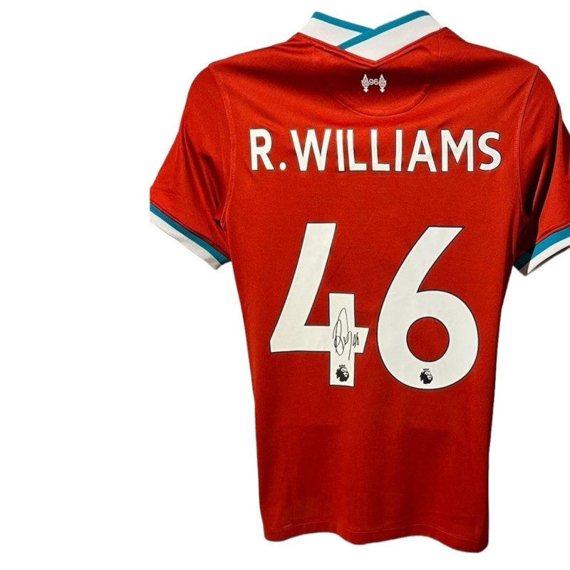 Rhys Williams' Liverpool 2020/21 Signed Official Shirt