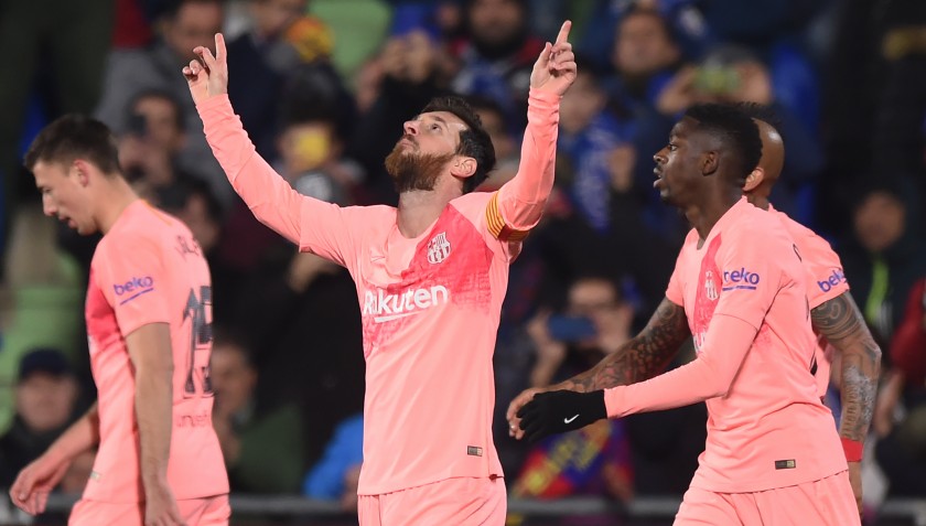 Messi's Barcelona Match-Issue/Worn Shirt, 2018/19
