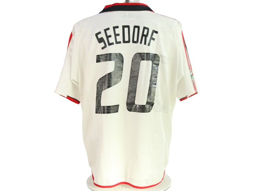 Seedorf's Milan Match-Issued Shirt, Serie A 2003/04