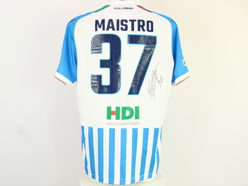 Maglia Maistro unwashed Ancona vs SPAL 2024 - Autografata