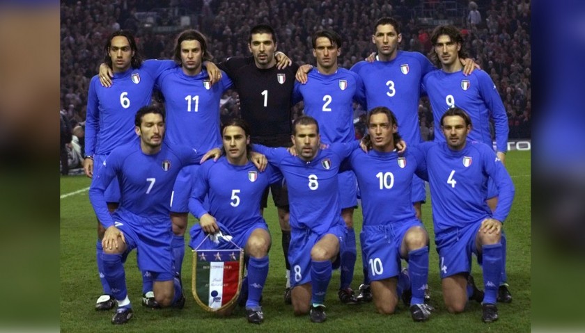 Nesta's Worn Shorts,  England-Italy 2002