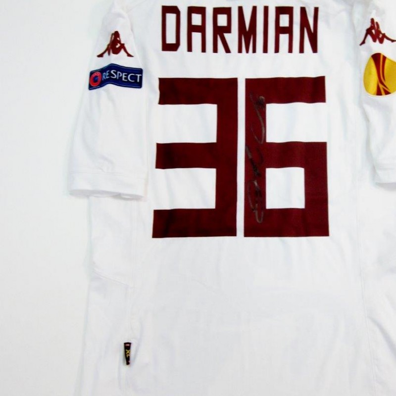 Darmian Torino match worn shirt, EuropaLeague 2014/2015 - signed