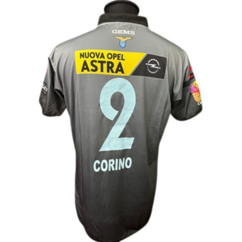 Corino's Lazio Match-Worn Shirt, 2013/14 - "Di Padre in Figlio" Special Match