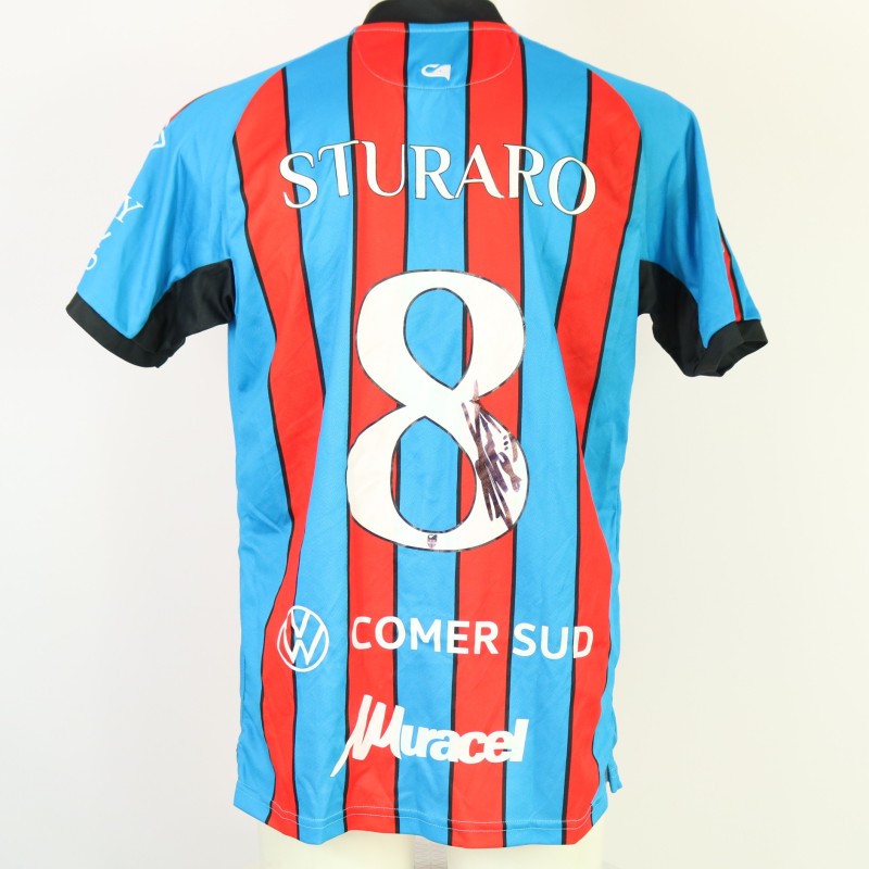 Maglia Sturaro unwashed Sorrento vs Catania 2024 - Autografata