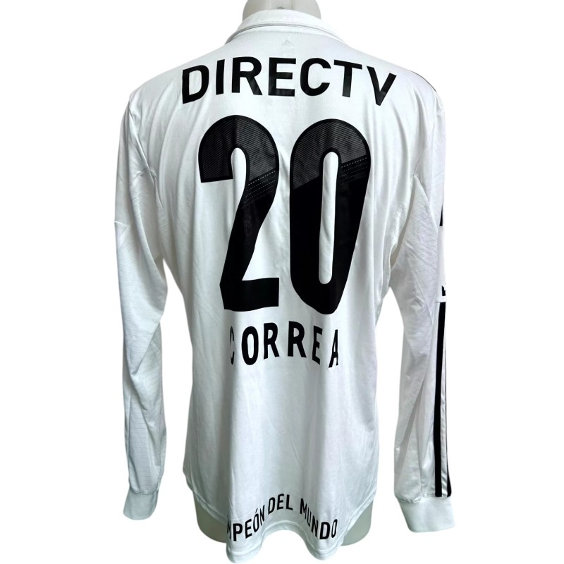 Correa's Estudiantes Match-Issued Shirt, 2014/15