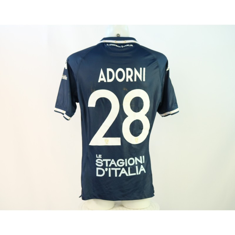 Adorni's Brescia vs Carrarese Unwashed Shirt, 2024