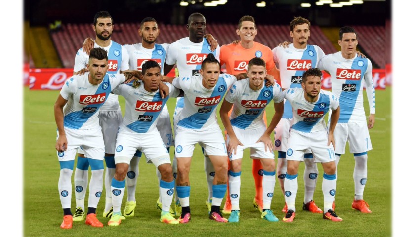 Official Napoli Shirt, 2016/17 - Signed by the Squad