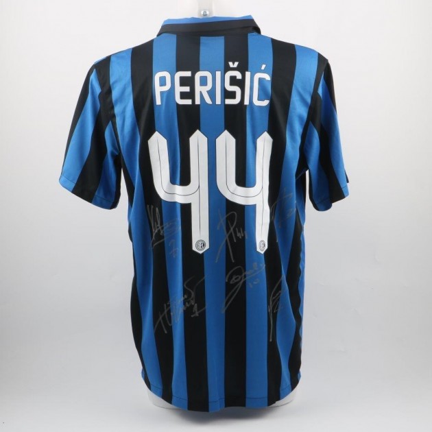 Perisic shirt, Serie A 15/16 - signed by FC Inter players