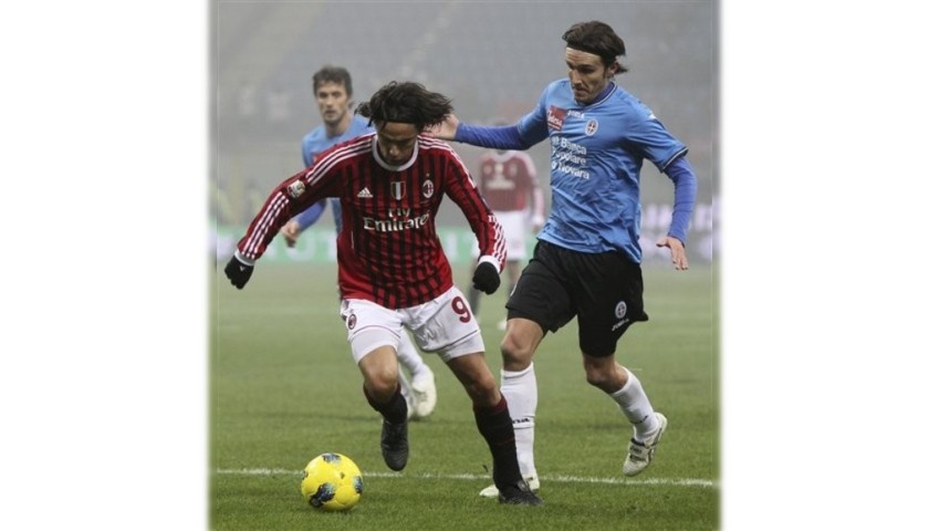 Inzaghi's Milan Signed Match Shirt, TIM Cup 2011/12