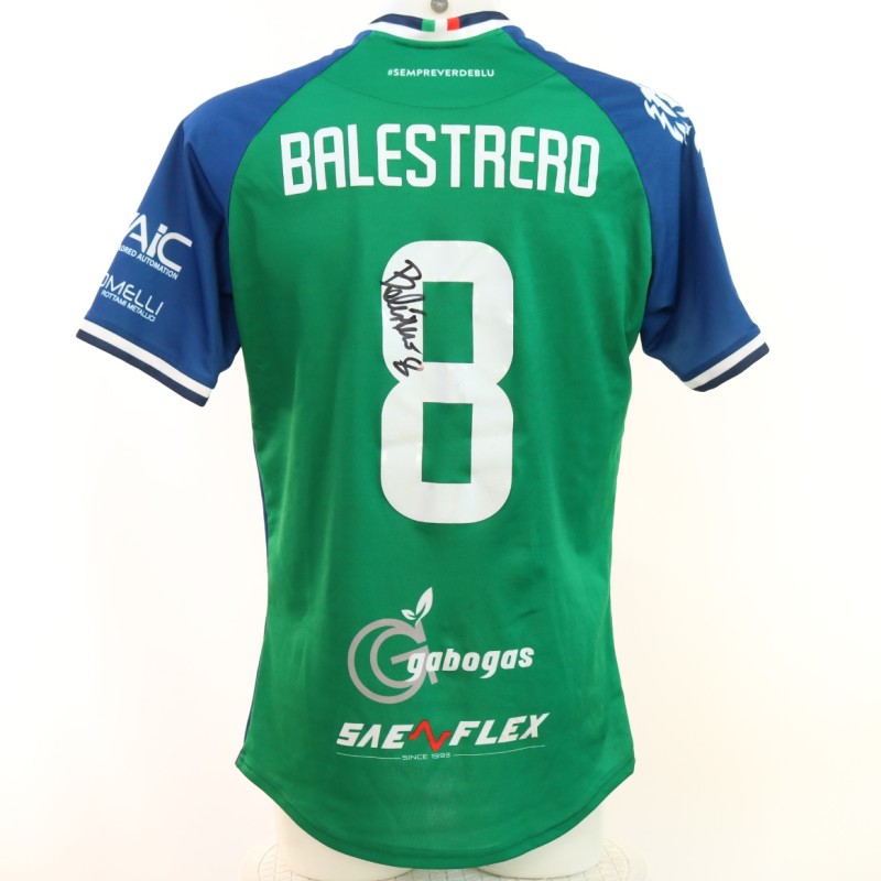 Balestrero's Feralpisalò vs Renate Signed Unwashed Shirt, 2024